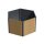 Sechseck-Hochbeet Metall Holzoptik 100x87x52 cm – Schartec SHB3H, 675 L