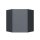Sechseck-Hochbeet Metall Anthrazit 100x87x77 cm – Schartec SHB4A, 1000 L