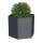 Sechseck-Hochbeet Metall Anthrazit 100x87x77 cm – Schartec SHB4A, 1000 L