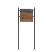 Schartec Holz Design Standbriefkasten SBS-SPB-7