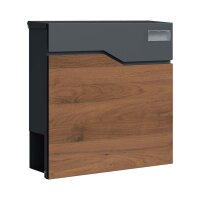 Schartec Holz Design Standbriefkasten SBS-SPB-7