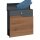 Schartec Holz Design Standbriefkasten Edelstahl SBS-1-SPB-7