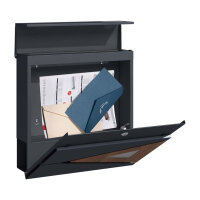 Schartec Holz Design Standbriefkasten SBS-SPB-8