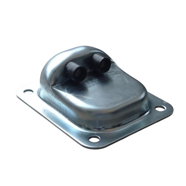 Schartec Auflaufschuh / Auflaufbock für Gartentor zum aufschrauben