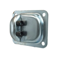 Schartec Auflaufschuh / Auflaufbock für Gartentor zum aufschrauben