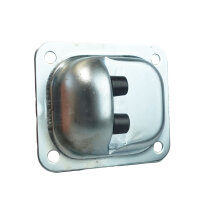 Schartec Auflaufschuh / Auflaufbock für Gartentor zum aufschrauben