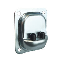 Schartec Auflaufschuh / Auflaufbock für Gartentor zum aufschrauben