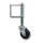 Schartec Torrolle gefedert bis 60 kg für Gartentor & Flügeltor silber