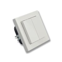 Schartec WLAN Doppelschalter – Smarte Steckdose Unterputz