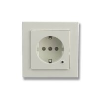 Schartec Smarte Steckdose Unterputz WLAN 16A in weiß