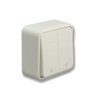 Schartec Rolladentaster Aufputz – Wandtaster für Rollladenmotoren