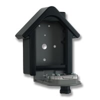 SCHARTEC Schlüsseltresor mit Zahlencode im Häuschen-Look – Schlüsselbox
