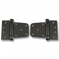 Gartentor Beschlag-Set schwarz extra-breit –...