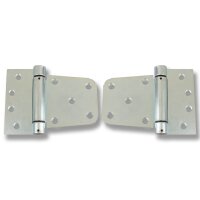 Gartentor Beschlag-Set silber extra-breit –...