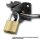 Gartentorfalle ST172010 – selbstschließend & automatisch einrastend, Stahl schwarz, inkl. Montagematerial