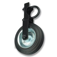Torrolle groß ST172016 – Laufrolle für Metallrohr-Tore, Kettenglieder- & Bauzäune, pulverbeschichtet