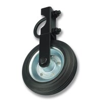Torrolle groß ST172016 – Laufrolle für Metallrohr-Tore, Kettenglieder- & Bauzäune, pulverbeschichtet