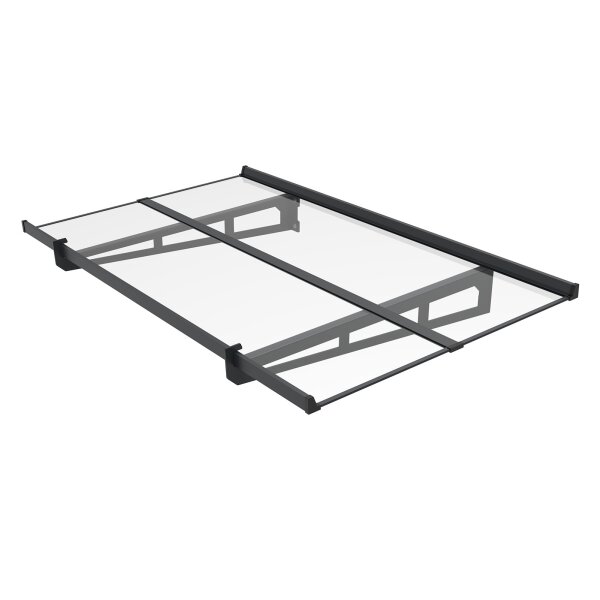 Schartec Aluminium-Vordach P1400 | 1400 x 900 mm