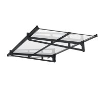 Schartec Aluminium-Vordach P1400 | 1400 x 900 mm