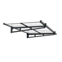 Schartec Aluminium-Vordach P1400 | 1400 x 900 mm