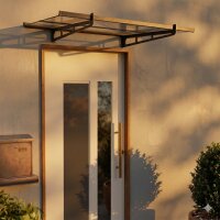 Schartec Aluminium-Vordach P1400 | 1400 x 900 mm