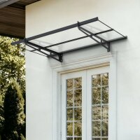 Schartec Aluminium-Vordach P1400 | 1400 x 900 mm