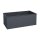 Hochbeet Metall Anthrazit 200 x 100 x 77 cm – Schartec SHB2A mit Schneckenkante