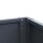 Hochbeet Metall Anthrazit 200x100x77 cm – Schartec SHB2A mit Schneckenkante