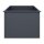 Hochbeet Metall Anthrazit 200x100x77 cm – Schartec SHB2A mit Schneckenkante