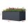 Hochbeet Metall Anthrazit 200x100x77 cm – Schartec SHB2A mit Schneckenkante