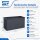 Hochbeet Metall Anthrazit 150 x 75 x 77 cm – Schartec SHB1A mit Schneckenkante