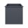 Hochbeet Metall Anthrazit 150x75x77 cm – Schartec SHB1A mit Schneckenkante