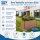 Hochbeet Metall Holzoptik 150 x 75 x 77 cm – Schartec SHB1H UV-beständig