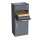 Schartec Paketbox PB2 in Anthrazit mit Beleuchtung (Solar)