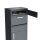 Schartec Paketbox PB2 in Anthrazit mit Beleuchtung (Solar)