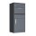 Schartec Paketbox PB2 in Anthrazit mit Beleuchtung (Solar)