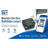 4er-Set Schartec Smart Home WLAN Rollladensteuerung Unterputz