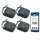 4er-Set Schartec Smart Home WLAN Rollladensteuerung Unterputz