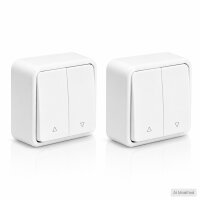 2er-Set Schartec Rolladentaster Aufputz –...