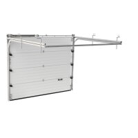 Schartec Sektionaltor 2375 x 2000 mm Pro-Line 40 weiß L-Sicke mit Antrieb